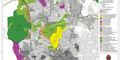 Mapa Pirituba-Jaraguá Sao Paulo - przechwytywanie ziemi