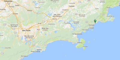 Mapa plaży Итамамбука