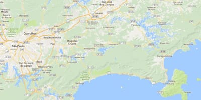 Mapa plaży Переке Akku