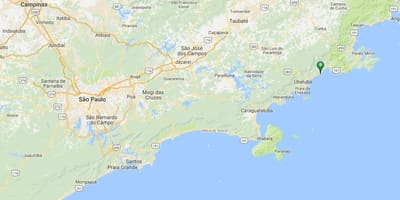 Mapa plaży Прумирум