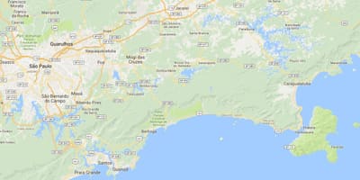 Mapa plaży Тониньяс