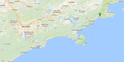 Mapa plaży Эсталейро