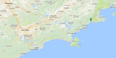 Mapa plaży Puruba