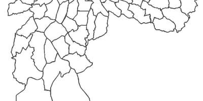 Mapa powiat Brasilândia