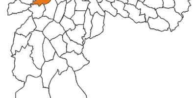 Mapa powiat Butantã