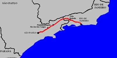 Mapa autostrady Prezydenta Дутра - pok. 116