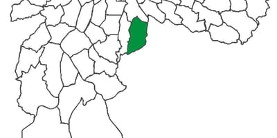 Mapa powiat Sacomã