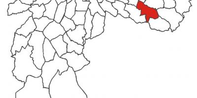 Mapa San-Matheus powiat