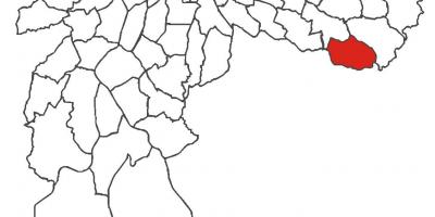 Mapa dzielnica San Rafael