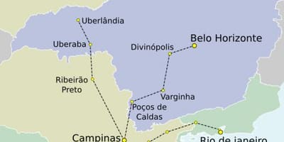 Mapa Sao Paulo ТАВ