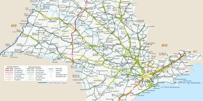 Mapa SP transportu