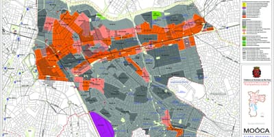Mapa stacji São Paulo - przechwytywanie ziemi