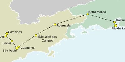 Mapa tgv Sao Paulo