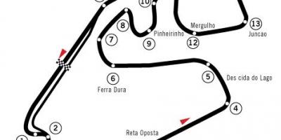 Mapa tor wyścigowy imieniu José Carlos PAZ