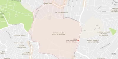 Mapa Sao Paulo Tremembé