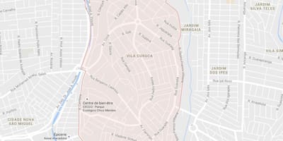 Mapa Curuçá Vila Sao Paulo