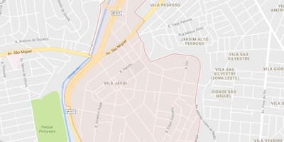 Mapa Sao Paulo Vila Jacuí