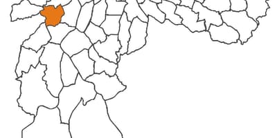 Mapa dzielnica Vila Sônia