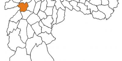 Mapa dzielnica Vila Sônia