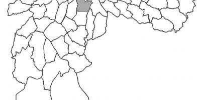 Mapa Vila Mariana powiat