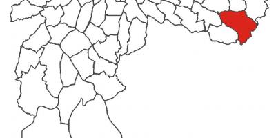 Mapa powiat Игуатеми